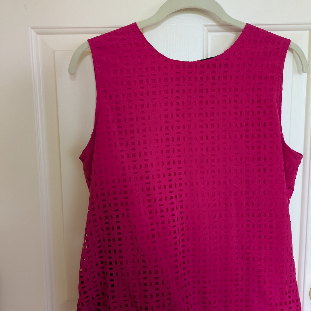 Cynthia Rowley Pink Sleeveless Tank Top